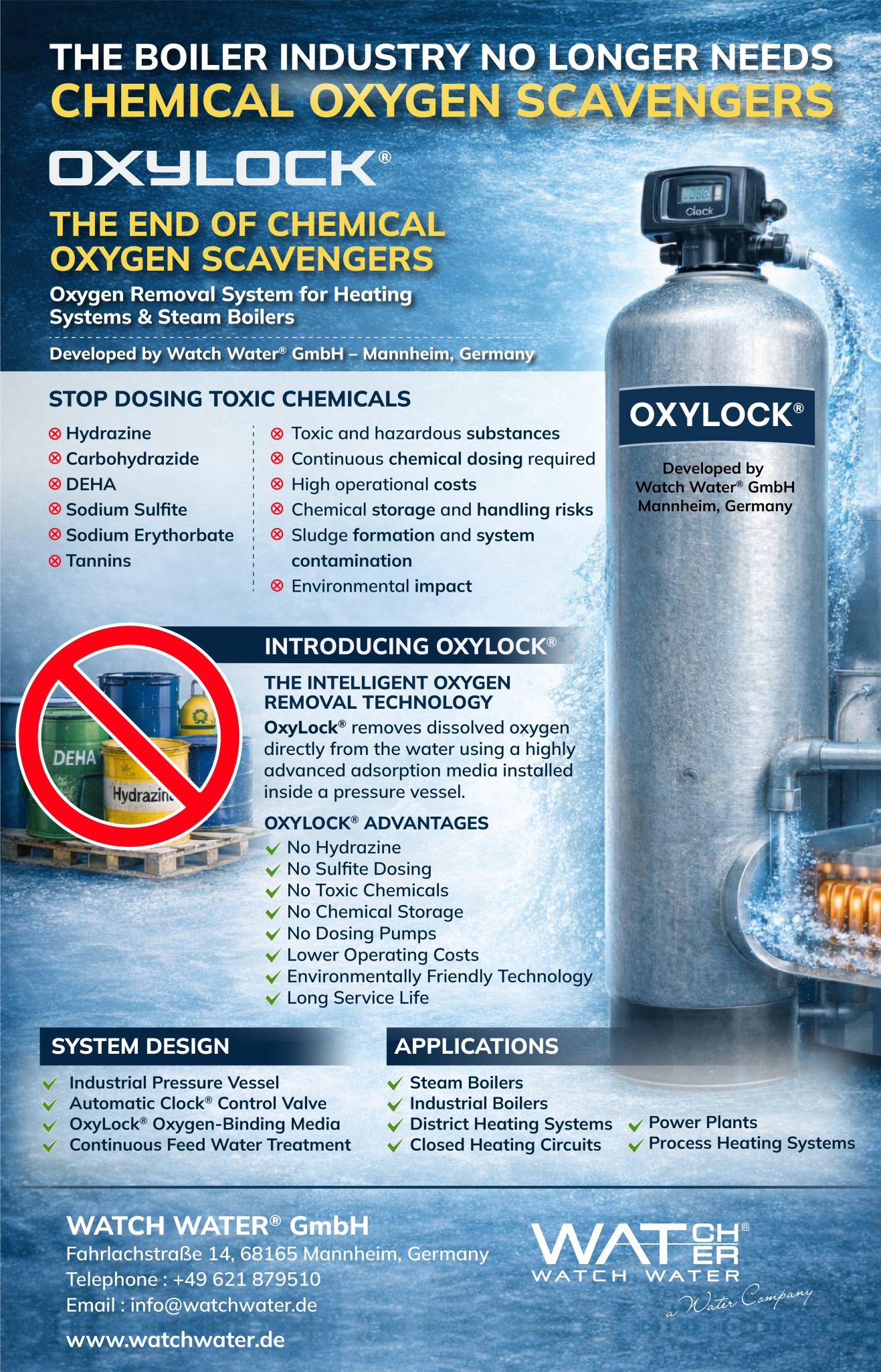 Vm O2 Process Poster OXYLOCK® – World’s First Oxygen Elimination Technology